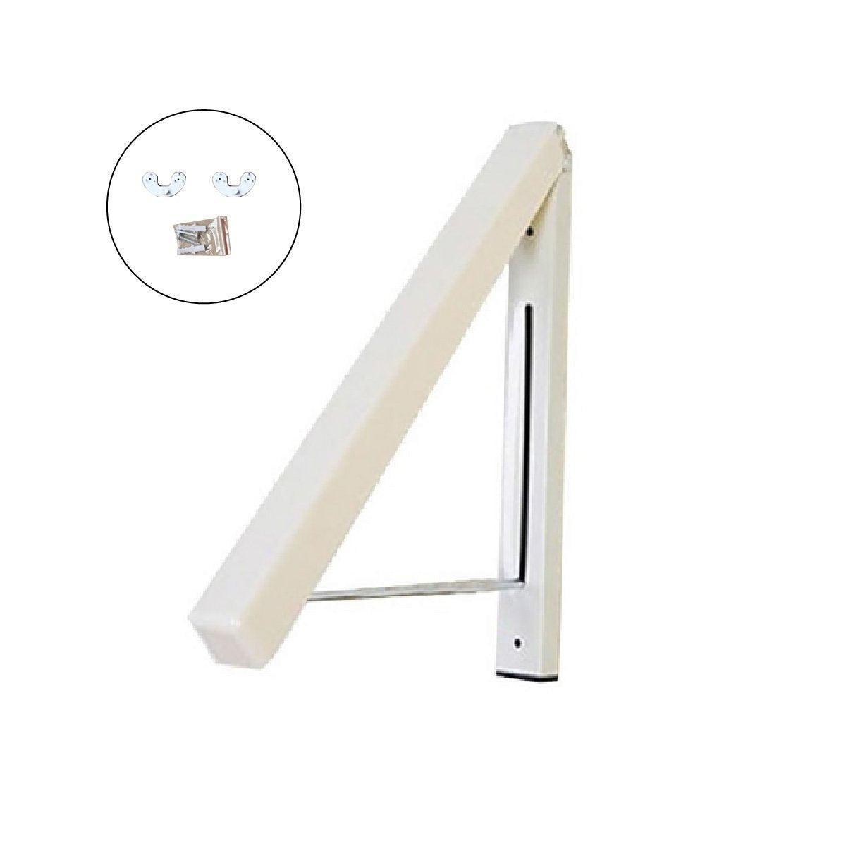 Mini Wall Hanging Retractable Clothes Drying Rack Space Saving Laundry Hanger - D