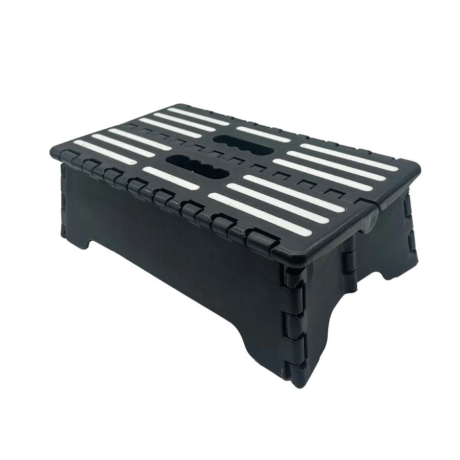 Portable Anti Slip Folding Step Stool Half Step Ladder for Elderly Seniors Use