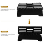 Portable Anti Slip Folding Step Stool Half Step Ladder for Elderly Seniors Use