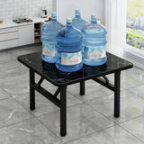 Folding Square Table Space Saving Durable for Home Office Balcony - Extra Image