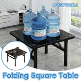 Folding Square Table Space Saving Durable for Home Office Balcony - Extra Image