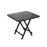 Folding Dining Table Model Portable Simple Household Table Compact Space Saving - Front View