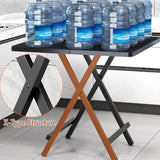 Folding Dining Table Model Portable Simple Household Table Compact Space Saving - 45-Degree Angle