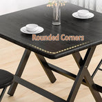 Folding Dining Table Model Portable Simple Household Table Compact Space Saving