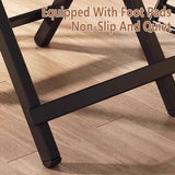 Folding Dining Table Model Portable Simple Household Table Compact Space Saving - Close-Up Angle