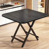 Folding Dining Table Model Portable Simple Household Table Compact Space Saving - Extra Image