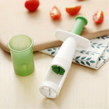 Grape and Cherry Slicer Cutter Tool for Fruit and Vegetable Prep - 45-Degree Angle