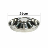 Stainless Steel Pet Bowl Slow Feeder Dish Puppy Dog Cat Food Feeding Weaning Bowl - M - Extra Image