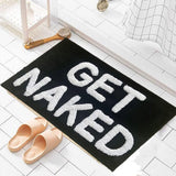 Non Slip Absorbent Bathroom Floor Mat Soft Washable Door Rug Home Decor