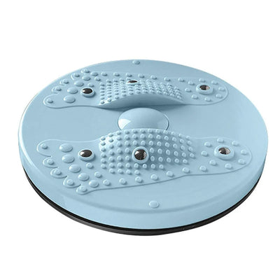 Magnetic Waist Twist Abdominal Fitness Disc Yoga Home Gym Exercise Equipment - Blue