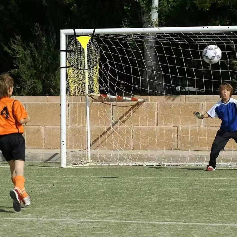 Football Training Soccer Goal Net Free Kick Target Shot Practice Scoring Post