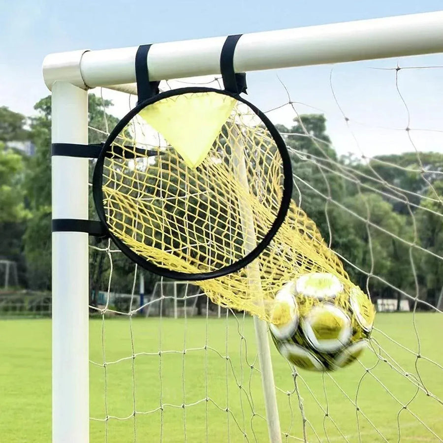 Football Training Soccer Goal Net Free Kick Target Shot Practice Scoring Post