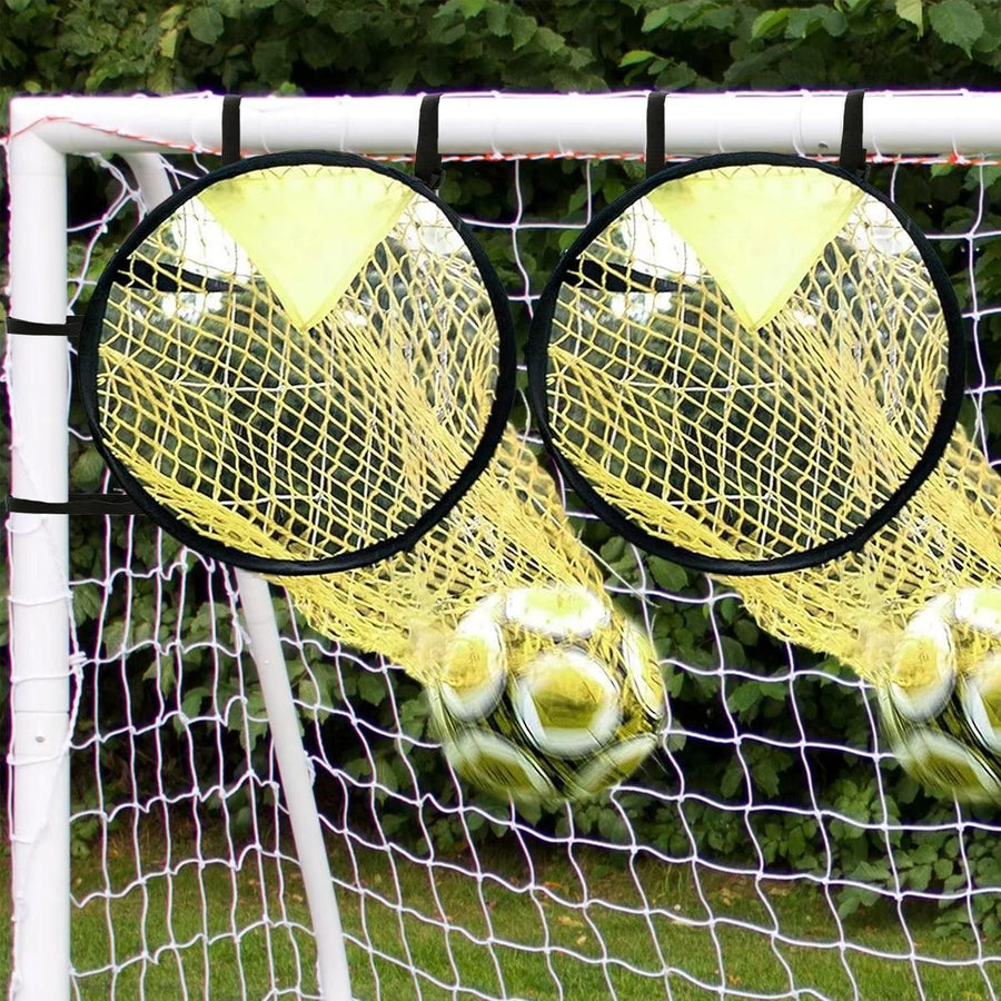 Football Training Soccer Goal Net Free Kick Target Shot Practice Scoring Post