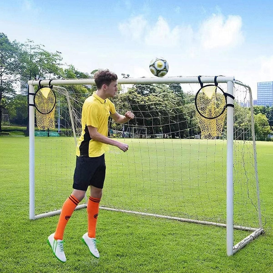Football Training Soccer Goal Net Free Kick Target Shot Practice Scoring Post