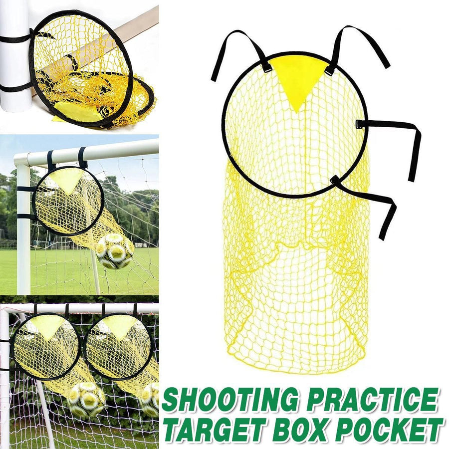 Football Training Soccer Goal Net Free Kick Target Shot Practice Scoring Post