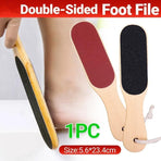 Foot File Pedicure Wood Double Sided Rasp Dead Skin Callus Remover Sanding Tools