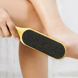Foot File Pedicure Wood Double Sided Rasp Dead Skin Callus Remover Sanding Tools - Side View