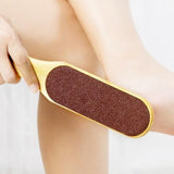Foot File Pedicure Wood Double Sided Rasp Dead Skin Callus Remover Sanding Tools - Rear View