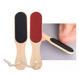 Foot File Pedicure Wood Double Sided Rasp Dead Skin Callus Remover Sanding Tools - Low Angle