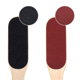 Foot File Pedicure Wood Double Sided Rasp Dead Skin Callus Remover Sanding Tools - Extra Image