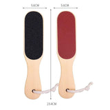 Foot File Pedicure Wood Double Sided Rasp Dead Skin Callus Remover Sanding Tools - Extra Image