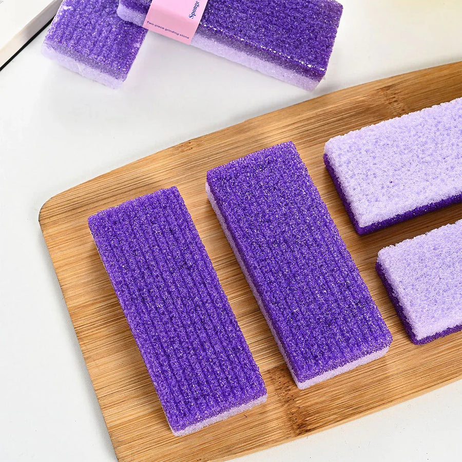 4X Pumice Foot Stone File Exfoliate Rasp Dead Skin Scrub Pedicure Remove Sands