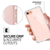 Shockproof Iphone 13 12 11 Pro Max Xs X 8 7 Soft Gel Clear Case Cover For Apple - For iphone 14 - Close-Up Angle