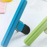 12pcs Plastic Bag Clips Food Storage Sealing Clips Snack Sealer Multi Purpose - Rear View