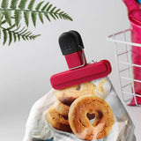 12pcs Plastic Bag Clips Food Storage Sealing Clips Snack Sealer Multi Purpose - Extra Image