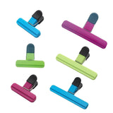 12pcs Plastic Bag Clips Food Storage Sealing Clips Snack Sealer Multi Purpose - Extra Image