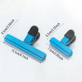 12pcs Plastic Bag Clips Food Storage Sealing Clips Snack Sealer Multi Purpose - Side View