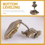 Lotus Flower Incense Holder Flowing Backflow Burner Home Office Decor Ornament - 45-Degree Angle