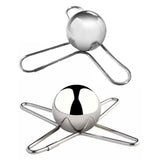 3/4 Forks Stainless Steel Ice Balls Reusable Spherical Whisky Chilling Stones - 3 Forks