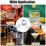 3/4 Forks Stainless Steel Ice Balls Reusable Spherical Whisky Chilling Stones - 3 Forks - Top-Down View