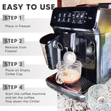 3/4 Forks Stainless Steel Ice Balls Reusable Spherical Whisky Chilling Stones - 4 Forks - 45-Degree Angle