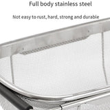 Stainless Steel Telescopic Sink Basket Multi Purpose Fruit Vegetable Strainer - Extra Image