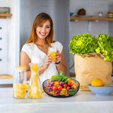 Multi Functional Wire Storage Basket Fruit Vegetable Holder for Kitchen Counter - Extra Image