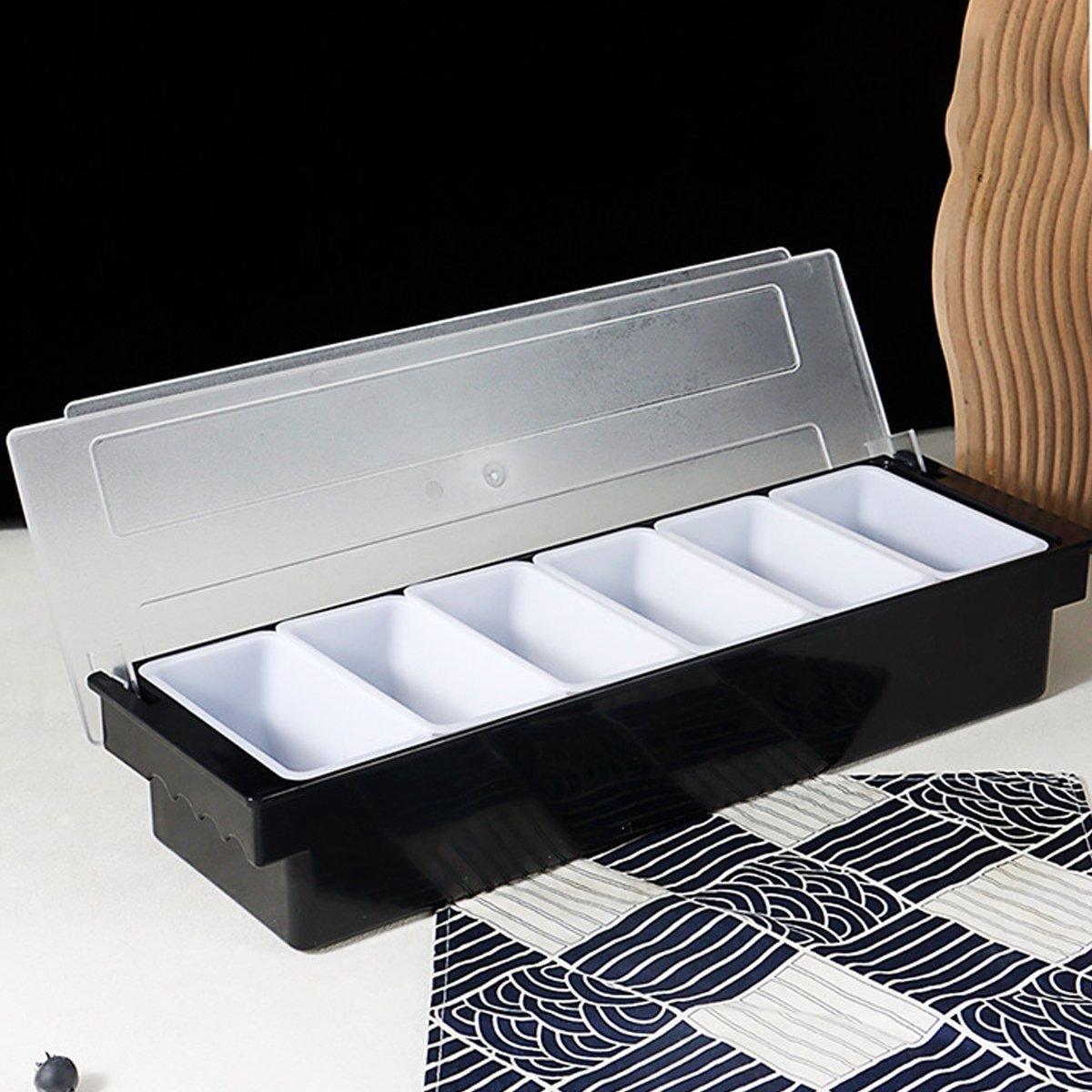 Multi Compartment Fruit Box Food Storage Container for Fresh Fruit Preservation