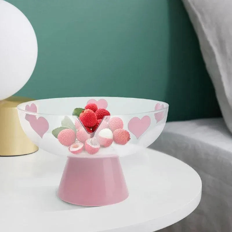 Fruit Snack Plate Dry Fruit Tray Decorative Serving Dish for Home and Table