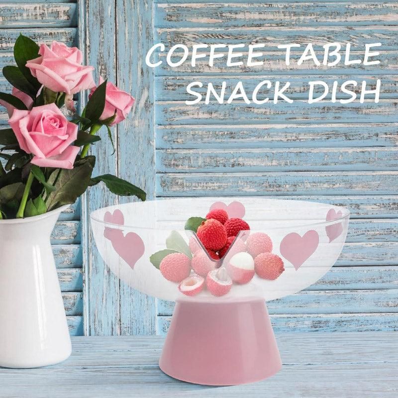 Fruit Snack Plate Dry Fruit Tray Decorative Serving Dish for Home and Table