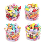26Pcs Hair Clips Set Snap Bows and Hairpins for Styling and Everyday Use - Fruit and Vegetable ( Without Bottle)