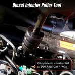 Diesel Engine Fuel Injector Removal Tool Set for Car Truck Repair