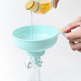 3 in 1 Multi Function Plastic Funnel Set Food Grade for Cooking Baking Liquid - Extra Image