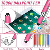 Funny Pens Swear Word Pen Set Black Ink Writing Pen Funny Office Diary Gift - Set A - 45-Degree Angle