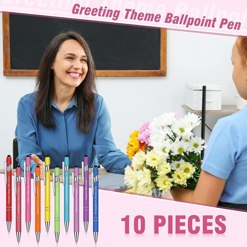 Funny Pens Swear Word Pen Set Black Ink Writing Pen Funny Office Diary Gift - Set C