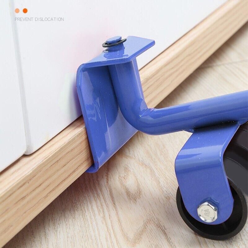 Furniture Lifter and Mover Tool Set 5PCS Heavy Duty Roller Sliders for Moving
