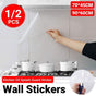Kitchen Oil Splash Guard Wall Foil Protector Stove Cover Removable Baffle Screen - 70x45cm *1