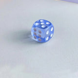 12-48PCS 6 Sided Games Dice Transparent Coloured Game Play Toy Bulk Board Game - 12PCS - 45-Degree Angle