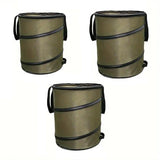 Collapsible Leaf Bin Outdoor Waste Bin for Garden Yard Cleanup and Storage - S - Front View