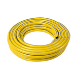 Heavy Duty Garden Hose Pipe Reel Reinforced Anti-kink Outdoor Hosepipe Yellow - 20m - Rear View